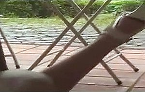 Kinky tranny in 69 pose sucking