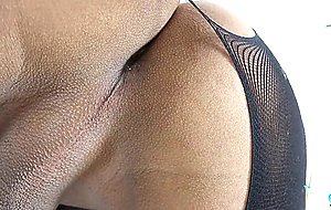 Hung trans naomi chi ass fucked by a burglar