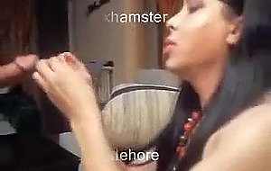 Sexy latina tranny trio sex