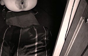 Tiny girl plays and swallows