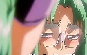 Tied hentai nurse intense strapon fucked