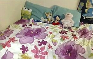 Teen blonde by webcam