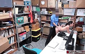 Asian thief seduces officer to have sex 