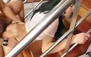 Amateur sex with a burning tgirl