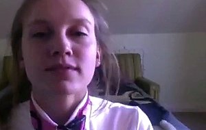 Hot tied teen blonde deepthroats and gets fucked 