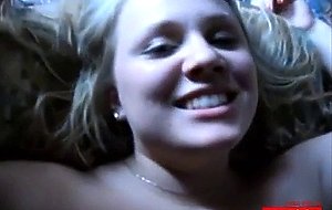 Plumper makes homemade tape with boyfriend 