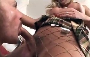 Pretty mature blonde ts is very honey