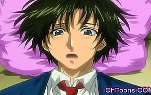 Hot brunette milf sucking thick meaty cock