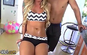 Sexy tgirl gets sucked