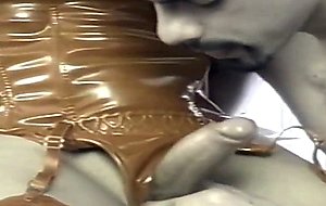 Transsexual beauty queen ass drill