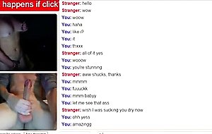 Super cool teen having fun on omegle