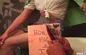 Anal madness with a titty nurse
