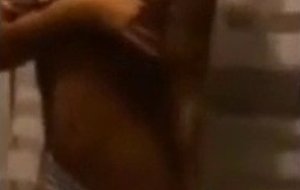Beurette persicope tits 