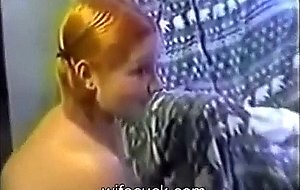 Wife takes one her first bbc