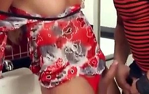 Guy drills his sweetheart