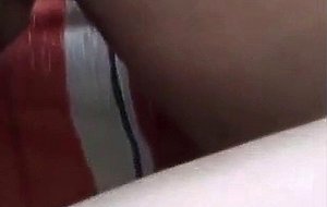 Fucked his wife and cums on tummy 