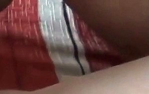 Fucked his wife and cums on tummy 