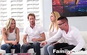 Family game night orgy  
