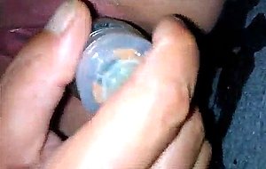 Amateur squirting pussy closeup