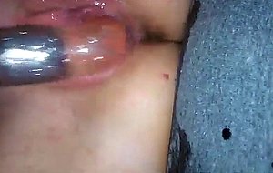 Amateur squirting pussy closeup