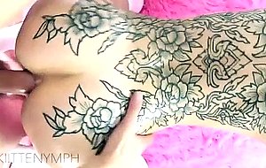 Emo alt teen freak anal & piss