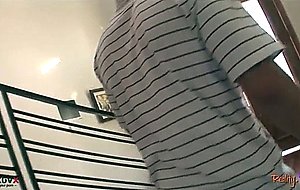 Seductive milf tittyfucking lucky stepson 