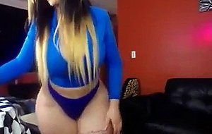 Curvy slut boootystar on webcam #5 