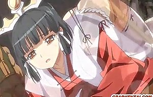 Pregnant hentai with bigboobs squirting milk and cum