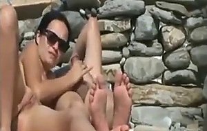 Amateur gives him unforgettable day on beach 