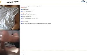 Omegle teen in gray shirt 
