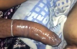 Tgirl with large cock barebacking and creaming guys ass