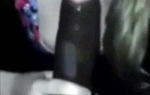 She sucks his bbc until he cums in her mouth 
