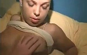Puffy nippled teen couple fingers 