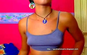 Ladyboy andrea shows her great butt