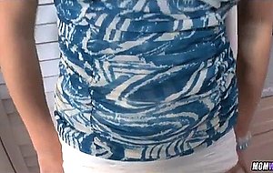 Milf watches teen suck