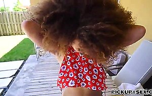 Sexy amateur babe cecilia lion gets pounded in public