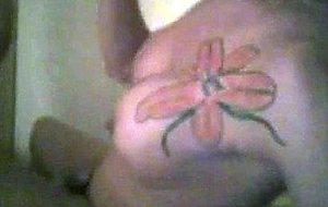 Blonde shemale sucking in the dark