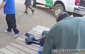 Lesbian cop fucks first time amateur threesome for