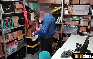 Arrogant thief fucked by two lp officers 