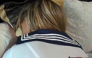 Ebony girlfriend cuts school for sex with boyfriend