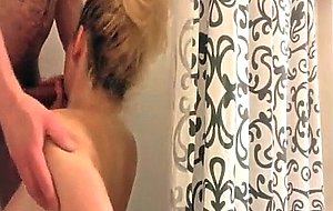 Shower fun with the wife