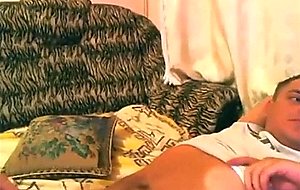 Horny amateur couple seducing