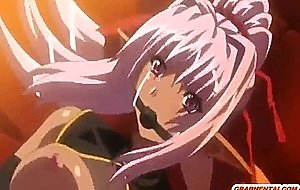 Bondage anime ghetto with big boobs brutally fucked