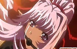 Bondage anime ghetto with big boobs brutally fucked