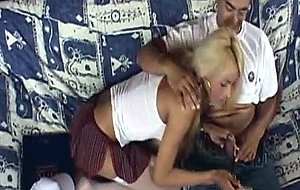 Tranny with lollipop anal fucked