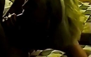 Blonde girl & bbc homemade