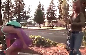 Young shemale and tranny milf eat each other's cum