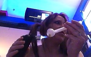 My sweet wife smokes meth 