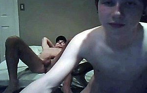 Amateur twink sucking older guy