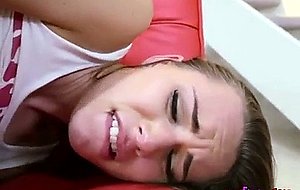 Teen aidra fox gets bent over for anal plowing